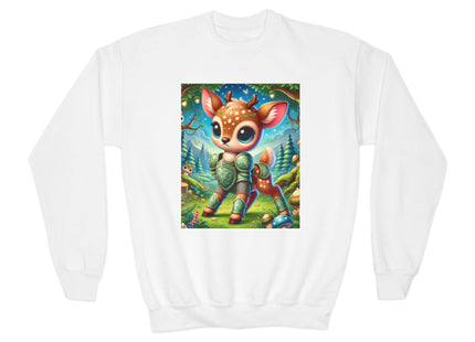Fawn Defender Youth Crewneck Sweatshirt