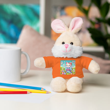 Springtime Kitten’s Easter Joy Stuffed Animals with Tee