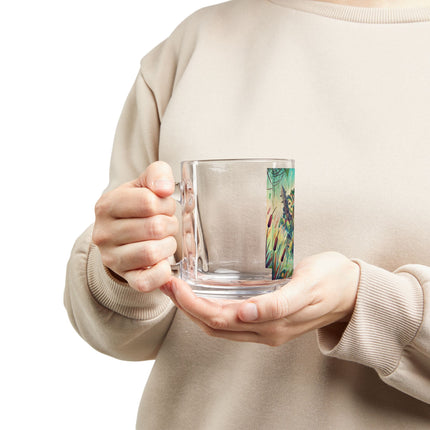 Swamp Tyrant Glass Mug, 10oz