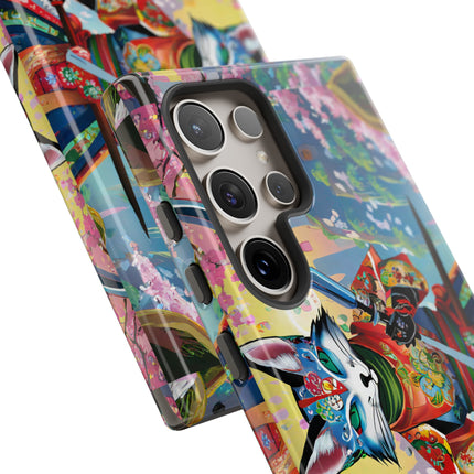 Cyberpunk Samurai Phone Cases