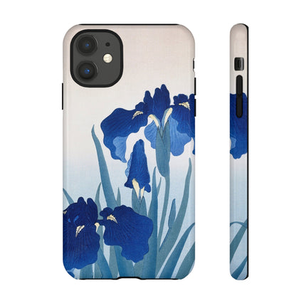 Iris Flowers by Ohara Koson Phone Cases