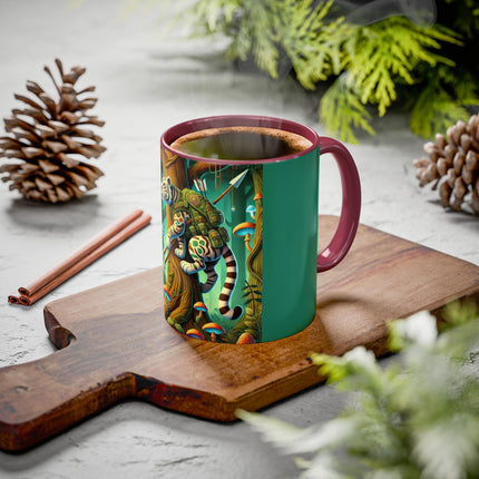 Silent Stripes Colorful Mugs (11oz, 15oz)