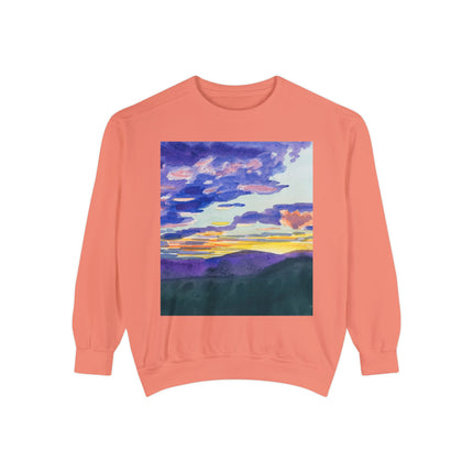 Naturstudie XII by Karl Wiener Garment-Dyed Sweatshirt