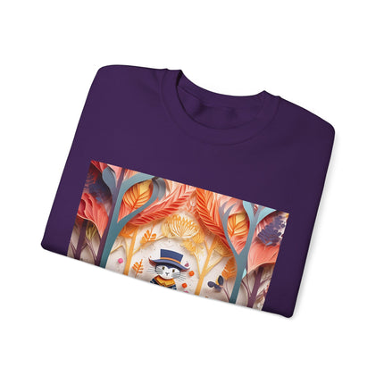Cat in Boots Unisex Heavy Blend™ Crewneck Sweatshirt