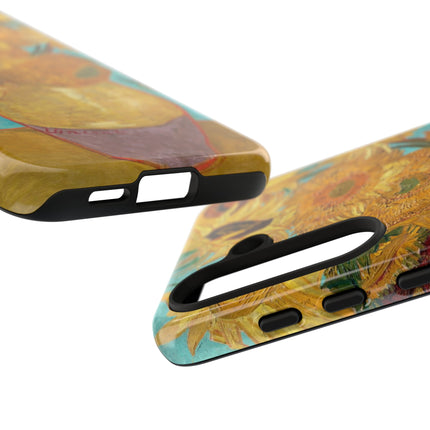 Vase with Twelve Sunflowers by Vincent Van Gogh Phone Cases