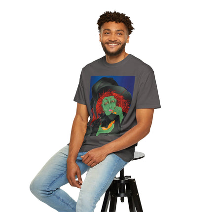 Mirror, Mirror A Witch's Touch Unisex Garment-Dyed T-shirt