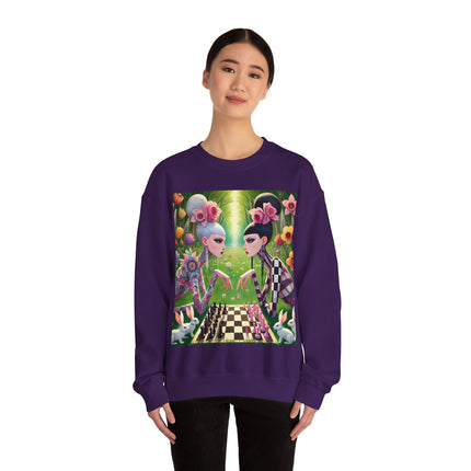 Spring Gambit: A Fairy’s Move Heavy Blend™ Crewneck Sweatshirt