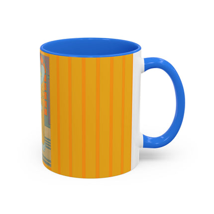 Sur Les Marches Du Jardin by Georges LePape Colorful Mugs (11oz, 15oz)