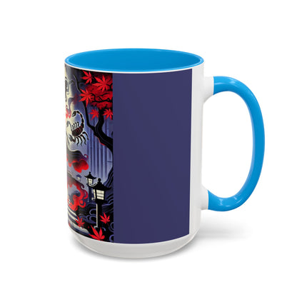 Halloween Sorceress Colorful Mugs (11oz, 15oz)