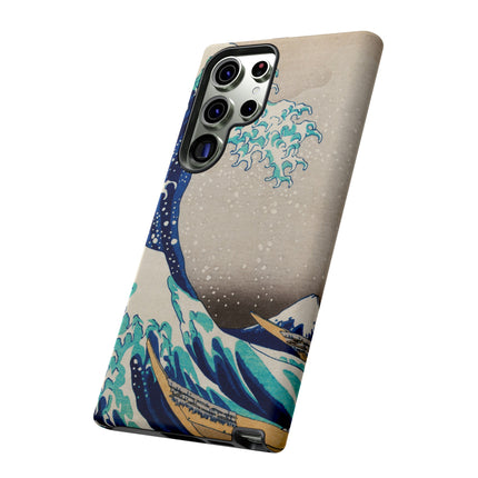 The Great Wave off Kanagawa by Katsushika Hokusai Phone Cases