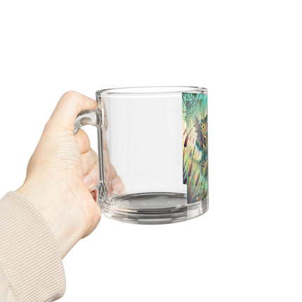 Swamp Tyrant Glass Mug, 10oz