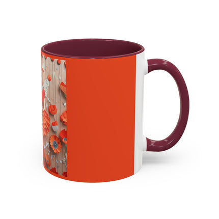 Poppy Fairy Colorful Mugs (11oz, 15oz)