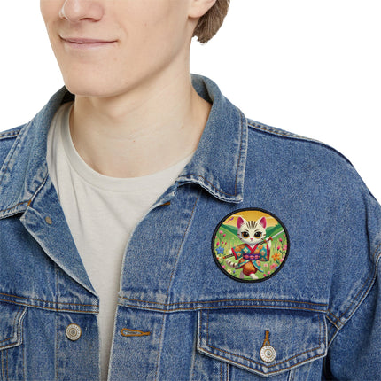 Samurai Kitten Iron-On Patches