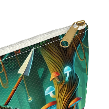 Silent Stripes Accessory Pouch – Stealthy Tiger & Misty Jungle