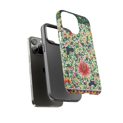 Colorful Floral Pattern by Owen Jones Phone Cases