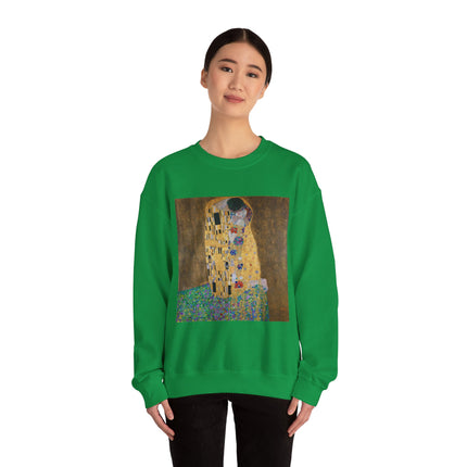 The Kiss by Gustav Klimt Heavy Blend™ Crewneck Sweatshirt