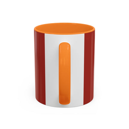 ❄️✨ The Winter Couture Promenade Colorful Mug – Art Deco Holiday Elegance