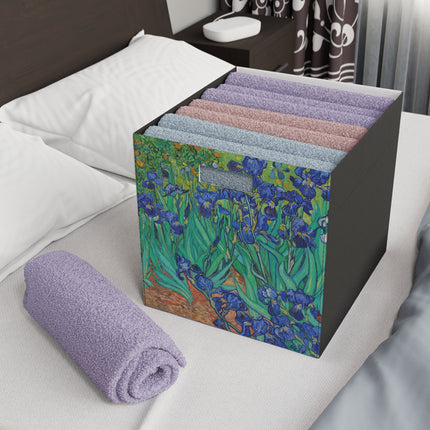 Irises by Vincent Van Gogh Felt Storage Box