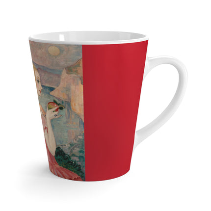 Sur la Route d'Anacapri by Gerda Wegener Latte Mug