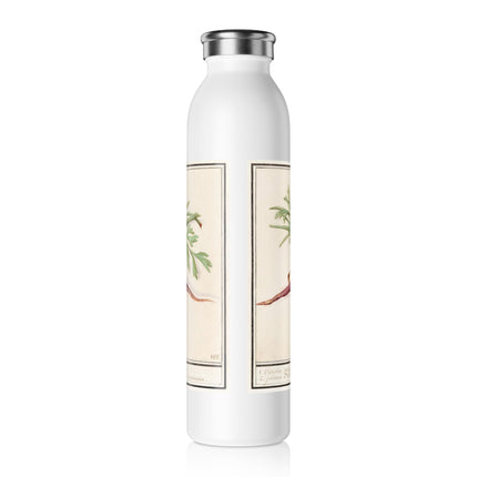 Carrot, Daucus carota and red currant, Ribes rubrum by Anselmus Boëtius de Boodt Slim Water Bottle