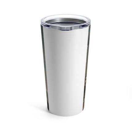 Napoleon Crossing the Alps by Jacques-Louis David Tumbler 20oz