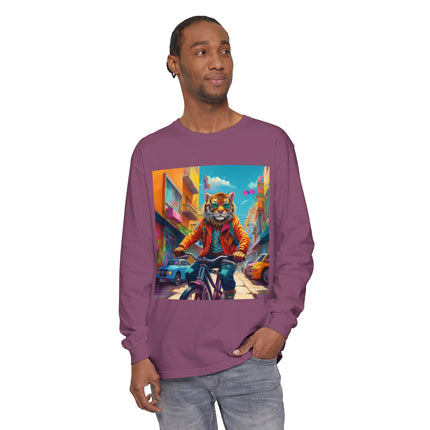 Urban Bike Ride Long Sleeve T-Shirt