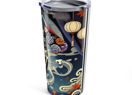 Skeleton Kabuki Performer Tumbler 20oz