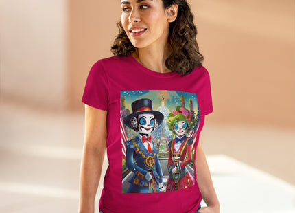 Cyber Punk Robots Cotton Tee