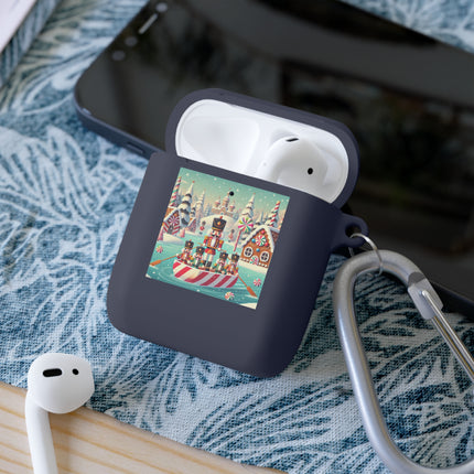 Nutcracker Candy-Striped Adventure AirPods and AirPods Pro Case Cover
