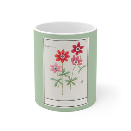 Anemoon, Anemone by Anselmus Boëtius de Boodt Ceramic Mug 11oz