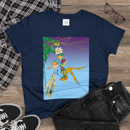 A Fairy’s Delight Women's Midweight Cotton Tee