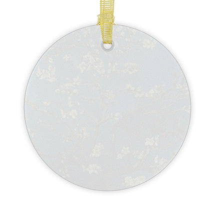 Almond Blossom by Vincent van Gogh Glass Ornament