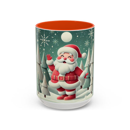 Santa's Joyful Night Colorful Mugs (11oz, 15oz)