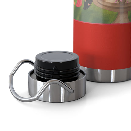 A Dance of Colors and Serenity by Carlo Chiostri Copper Vacuum Insulated Bottle, 22oz