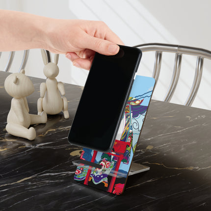 A Visual Journey by Umberto Brunelleschi Mobile Display Stand for Smartphones