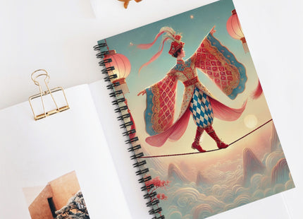 The Lantern Walker Spiral Notebook - Ruled Line