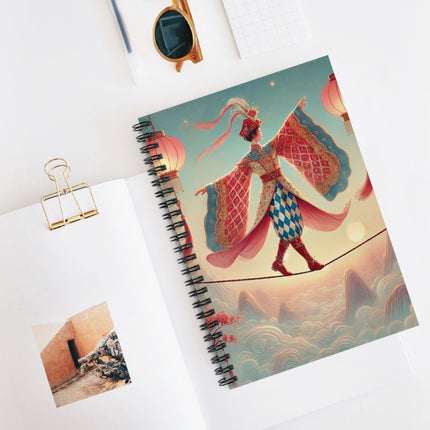 The Lantern Walker Spiral Notebook - Ruled Line