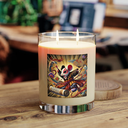 Theatrical Mouse on a Mission Scented Candle