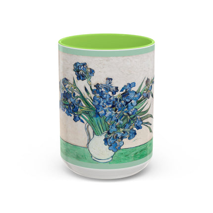 Irises by Vincent Van Gogh Colorful Mugs (11oz, 15oz)