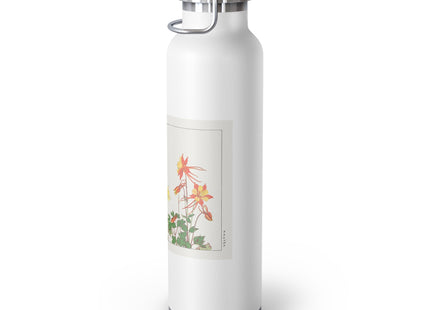 Aquilegia Flower by Tanigami Kônan Copper Vacuum Insulated Bottle, 22oz