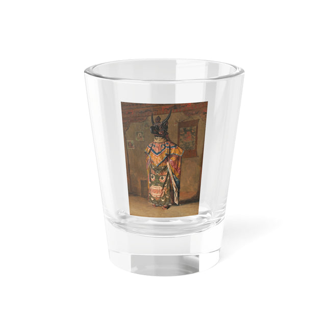 A Buddhist Lama at a Feast at Pemionchi Monastery by Vasily Vereshchagin Shot Glass, 1.5oz