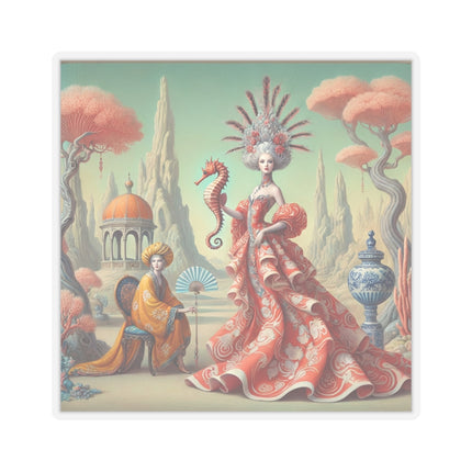 The Seahorse Court Kiss-Cut Stickers (4 Sizes)