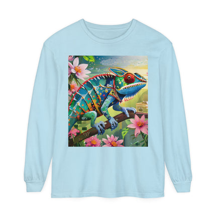 Camouflage Chameleon Long Sleeve T-Shirt