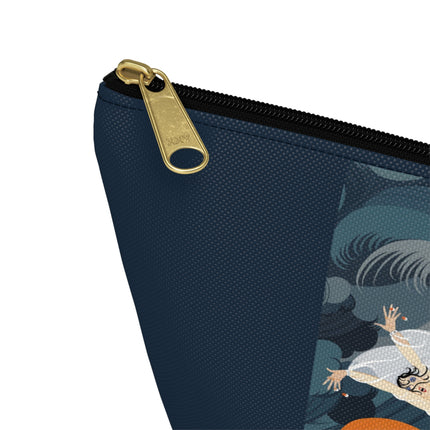 Flame of the Tempest Cosmetic Bag – Fiery Drama & Elemental Grace