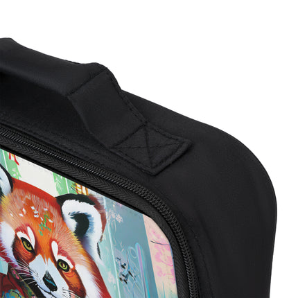 Cybernetic Red Panda Lunch Bag
