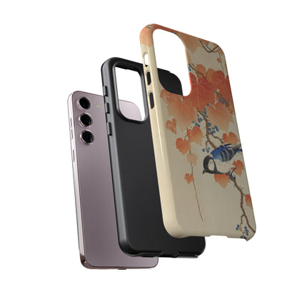 Japanese Bird and Branch by Ohara Koson Phone Cases