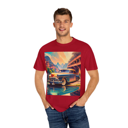 1953 Buick Roadmaster Unisex Garment-Dyed T-shirt