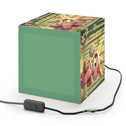 Geisha Kitten’s Easter Light Cube Lamp