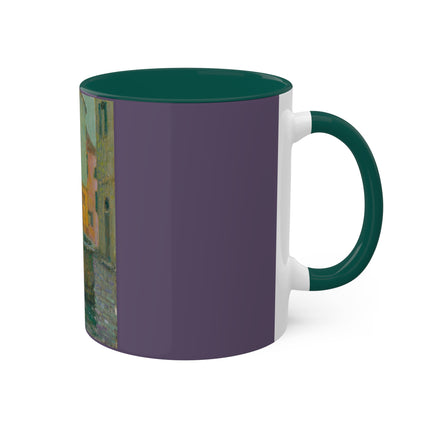 La Fontaine, Saint-Paul De Vence by Henri Le Sidaner Colorful Mug