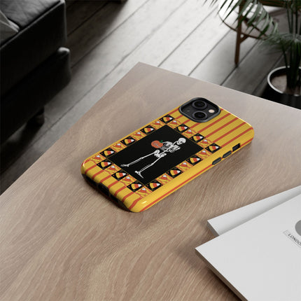 Candy Corn Skeleton Phone Cases
